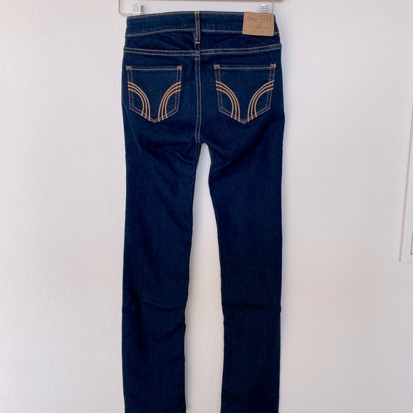 Hollister Women’s Jeans, Jr. size 00S/waist 23”Length 30”.  NWT Dark Wash - Picture 10 of 14
